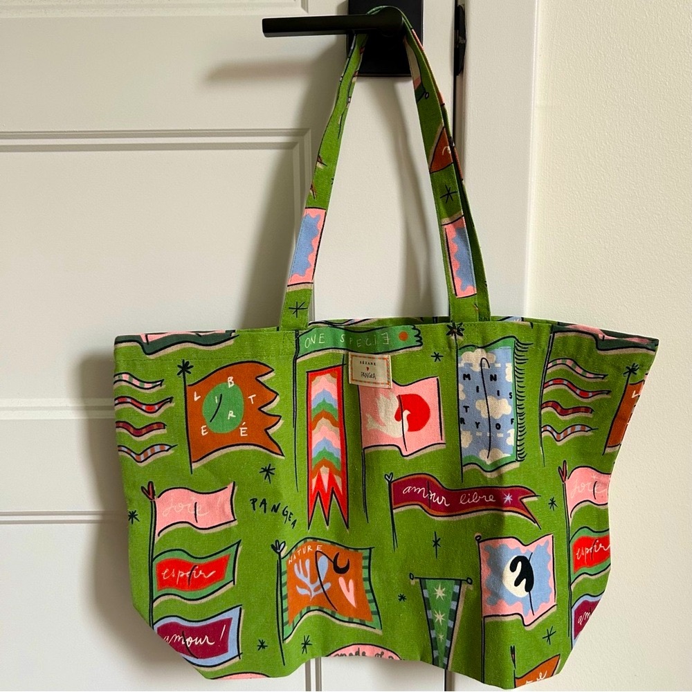 Sézane X Pangea Tote Bag - Picture 2 of 5